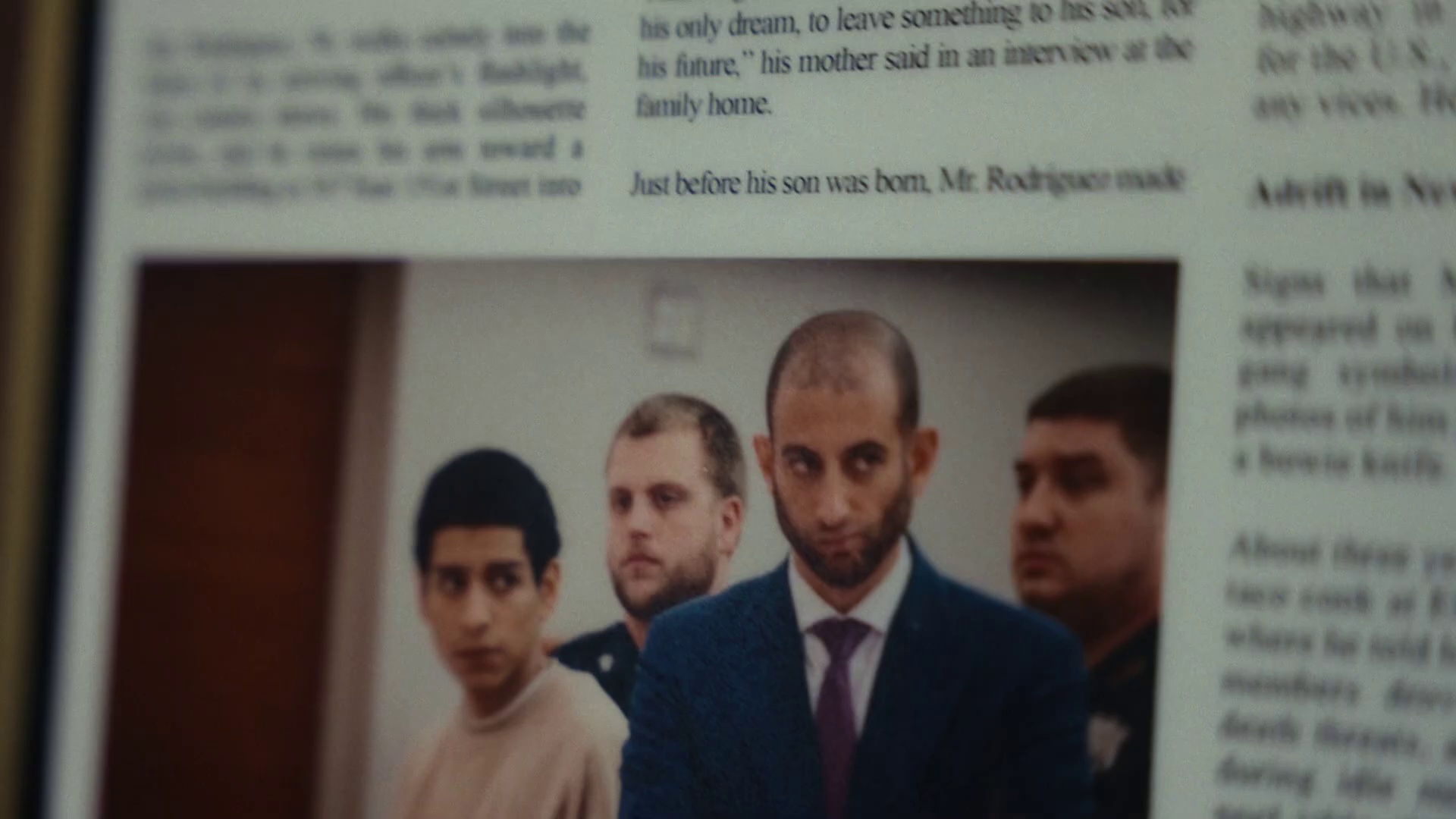 Todd Spodek in courtroom press coverage